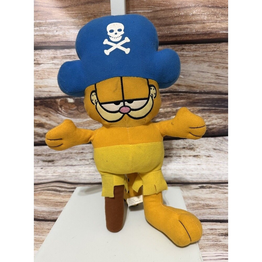 Garfield Plush Toy Pirate Peg Leg 2013